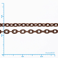 Цепь, Медь, 3х2 мм (ZEP-003537)
