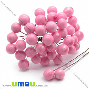Калина большая, 12 мм, Розовая (DIF-015058)