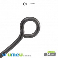 Булавки, Чорні, 2,4 см, 0,7 мм (PIN-001826)