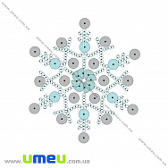 Водорозчинний флізелін VDV Ф-31, 8х8 см, Сніжинка (SXM-029109)