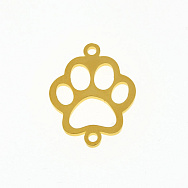 Конектор з нерж. сталі Лапка, 20х16 мм, Покриття 18 kt (STL-061422)