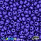 Бісер чеський 6/0, №33050, Синій, Натуральний (BIS-025519)