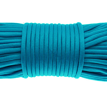 Шнур паракорд семижильный 4 мм, Бирюзовый (LEN-040199)