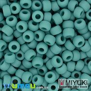 Бисер японский Miyuki круглый RR 6/0 №412F, Бирюзовый матовый (BIS-046023)