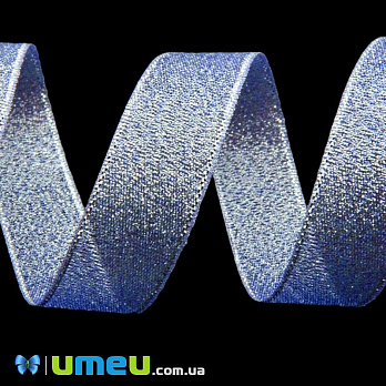 Стрічка парчева, 20 мм, Синя (LEN-039821)