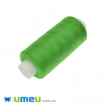 Нитка поліестерова KIWI №40/2, col.204, Зелена, 366 м (MUL-046737)