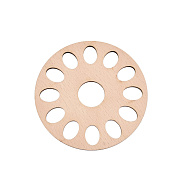 Органайзер дерев'яний для зберігання муліне на 12 отворів, 8 см (INS-056887)