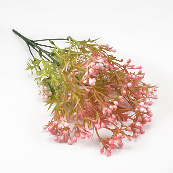Ветка с ягодами, 37 см, Розовая (DIF-056951)