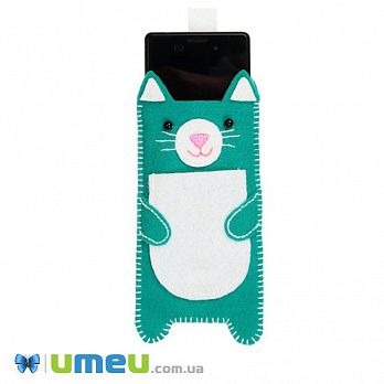 Набор из фетра для изготовления чехла для телефона ФН-03, Котик (FLT-048127)