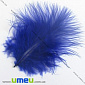 Перья Индейки, Синие (Ультрамарин), 4-9 см (PER-002772)