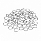 Колечки из нерж. стали, 4 мм, 0,6 мм, Темное серебро (STL-051246)