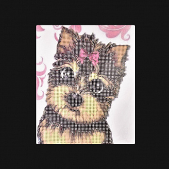 Набір алмазного живопису на картоні 25х21 см, Красуня (SXM-051509)