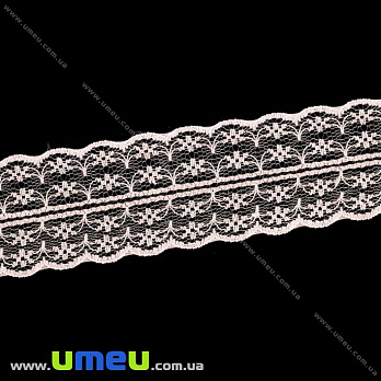 Мереживо тонке, 45 мм, Тілесна (LEN-025741)