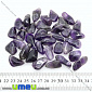 Аметист галтовка, размер от 19 до 28 мм (мелкий) (POD-009349)