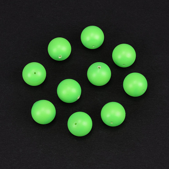 Намистини Swarovski 5810 Neon Green Pearl, 10 мм (BUS-009883)