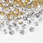 Стрази конусні SS12 (3,2 мм), Білі (STR-061277)