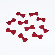 Декоративний виріб з фетру Бантик, 2,5х1,5 см, Червоний (FLT-056524)