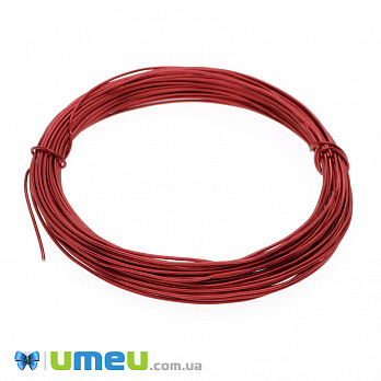 Дріт алюмінієвий, 0,8 мм, Червоний (LES-046843)