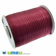 Атласна коса бейка, 15 мм, Червоно-малинова (LEN-037775)