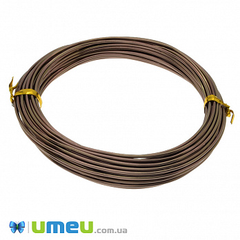 Проволока алюминиевая, 1,5 мм, Коричневая светлая (LES-046885)