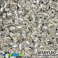 Бисер японский Miyuki круглый RR 6/0 №1, Серебристый (BIS-045997)