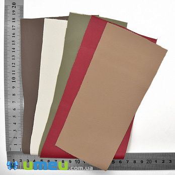 Набір штучної шкіри на замші 0,65 мм, Мікс (LTH-038774)