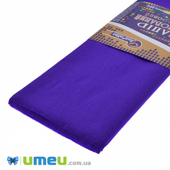 Гофрированная бумага Китай растяжимость 35%, Синяя темная, 0,5х2 м (DIF-038312)