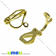 Кліпси, Золото, 13х6 мм (OSN-008081)
