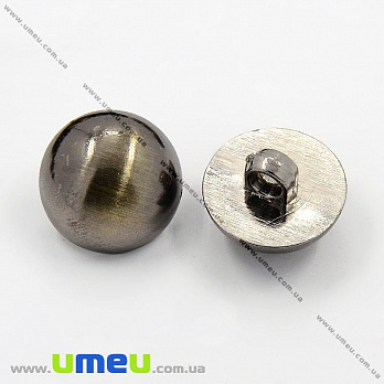 Пуговица пластиковая на ножке Круглая, 18 мм, Бронзовая (PUG-012901)