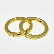 Кільце для сумки металеве, 35 мм, Золото (BAG-058418)