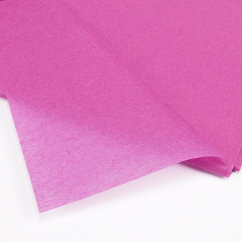 Бумага тишью, 65х50 см, Малиновая (UPK-051310)