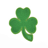 Термоаппликация Клевер зеленый, 6,5х5 см (APL-060028)