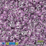 Бисер чешский Twin (Твин) №38628, 2,5х5 мм, Сиреневый прокрашенный (BIS-026288)