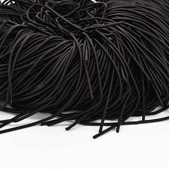 Канитель мягкая 1,5 мм, Черная матовая (KNT-054638)