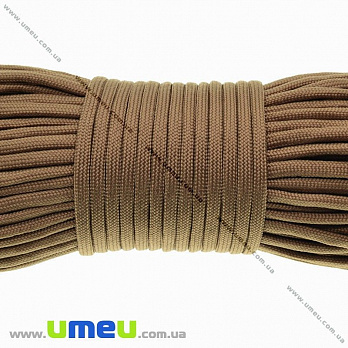 Шнур паракорд семижильный 4 мм, Коричневый (LEN-016847)