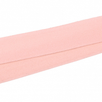 Трикотажная бейка (матовая), 15 мм, Персиковая (LEN-044770)