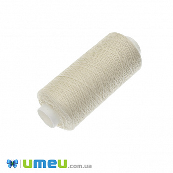 Нить полиэстеровая KIWI №40/2, col.127, Кремовая, 366 м (MUL-046700)