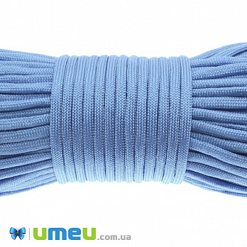 Шнур паракорд семіжільний 4 мм, Блакитний (LEN-040197)
