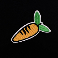 Термоаппликация Морковь, 6х4 см, Оранжевая (APL-055042)