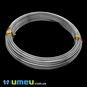 Дріт алюмінієвий, 1,5 мм, Сіра (LES-046882)