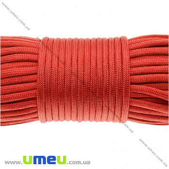 Шнур паракорд семижильний 4 мм, Червоний (LEN-017838)