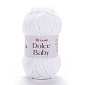 Пряжа YarnArt Dolce Baby 50 г, 85 м, Біла 741 (YAR-061630)