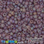 Бисер японский Miyuki круглый RR 8/0 №142FR, Сиреневый матовый (BIS-045936)