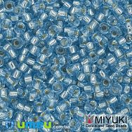 Бісер японський Miyuki круглий RR 11/0 №18, Блакитний (BIS-045581)