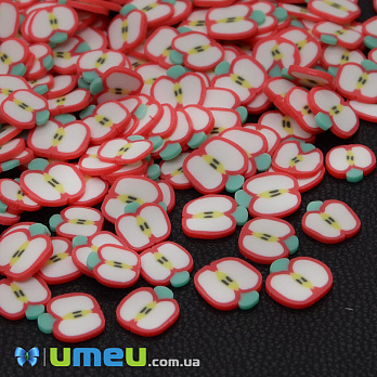 Слайси FIMO Яблуко, 6х5 мм (DIF-044215)