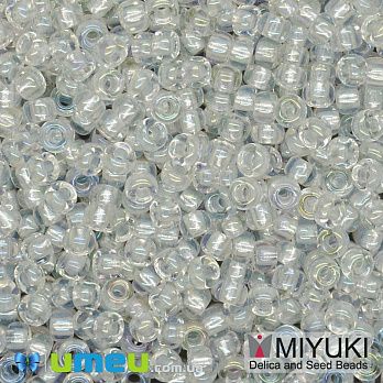 Бисер японский Miyuki круглый RR 8/0 №3637, Прозрачный (BIS-045992)