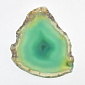 Срез Агата, Зеленый, 72х56 мм (POD-009294)