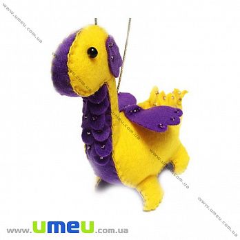 Набор из фетра для создания игрушки, Дракоша ФН-81, 12х11 см (FLT-034874)