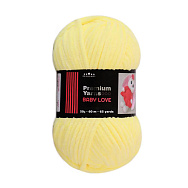 Пряжа Premium Yarn Baby Love 50 г, 60 м, Жовта 302 (YAR-058955)
