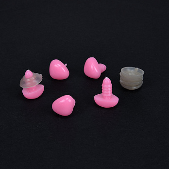 Носик зі штифтом (з заглушкою), 14х11 мм, Рожевий (DIF-056625)